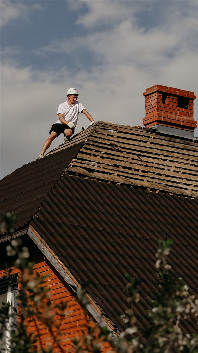 Full roof replacement in progress, Galway