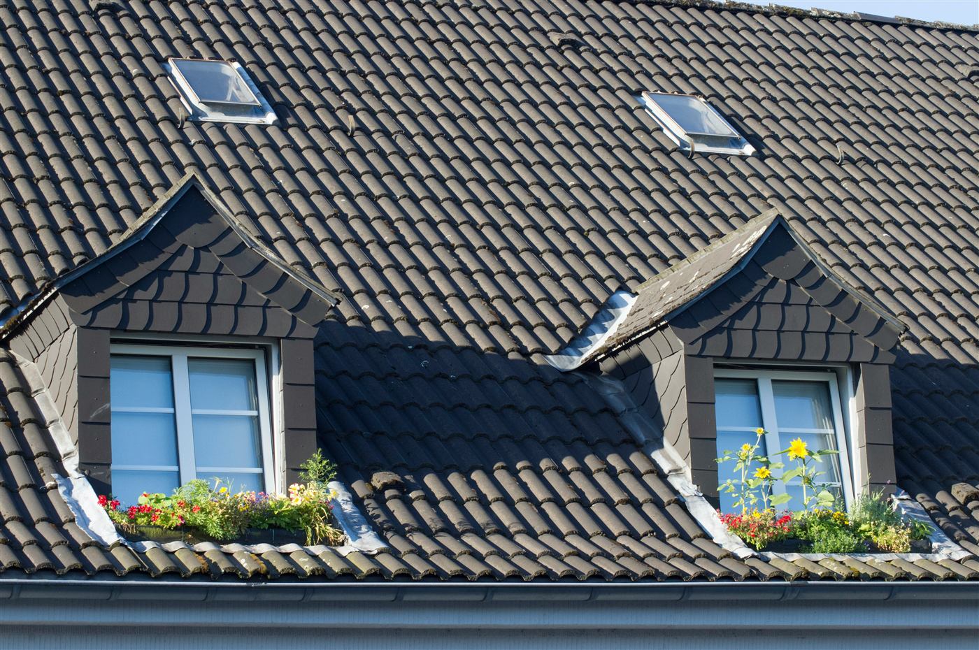 Finished roofline and dormer detail, Tuam